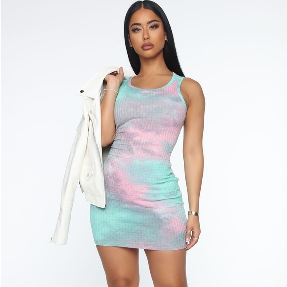 Fashion Nova Dresses & Skirts - Tie Dye Mini Dress.